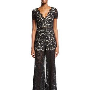 ISO Alice + Olivia Mariam Lace Jumpsuit
